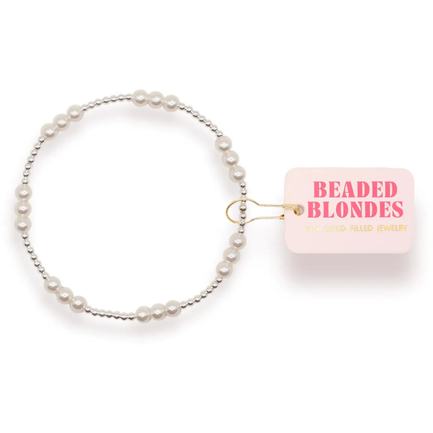 Ily Pearl Bracelet in Silver