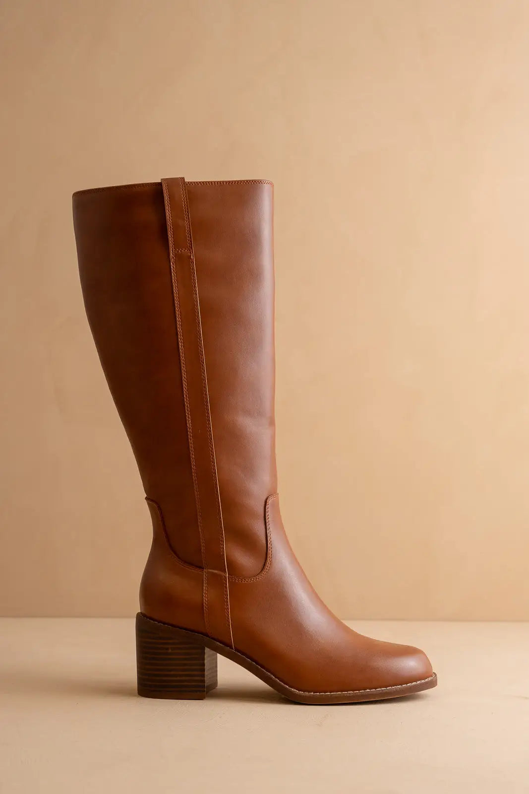 tall brown boot