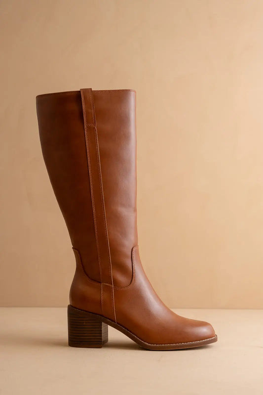tall brown boot