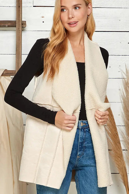 Cascade Faux Shearling Vest