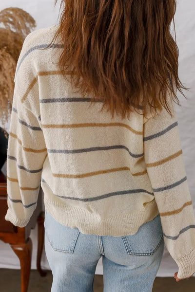 Casual Striped Sweater