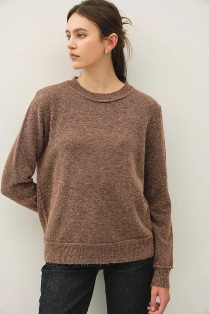 woman in sweater