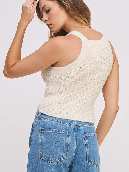 Cloud Knit Halter Tank