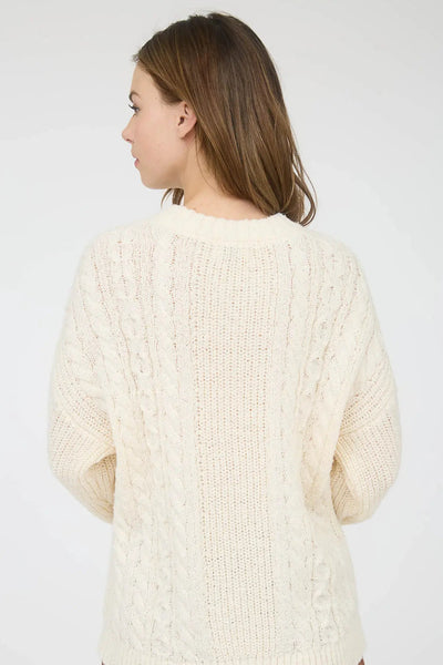 Cable Knit Pullover Sweater