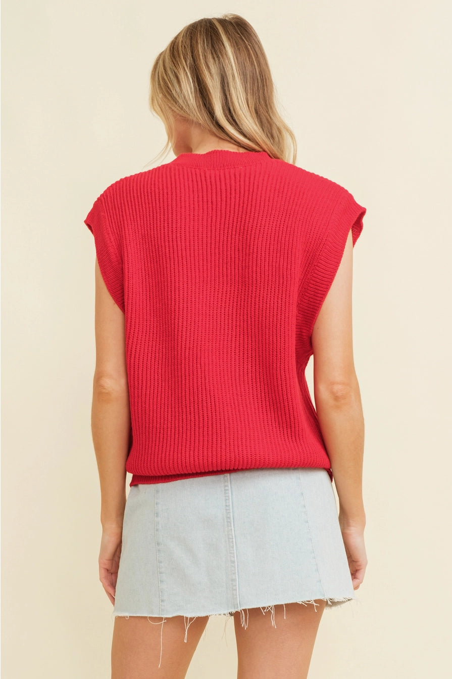 Gameday Sleeveless Sweater