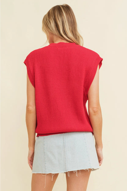 Gameday Sleeveless Sweater