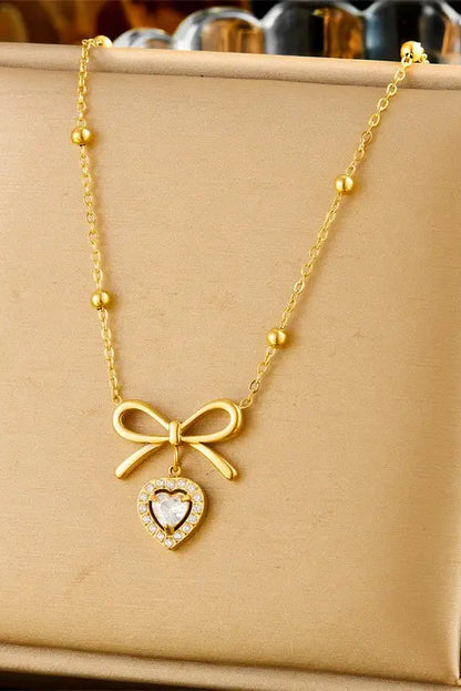 Bow Necklace