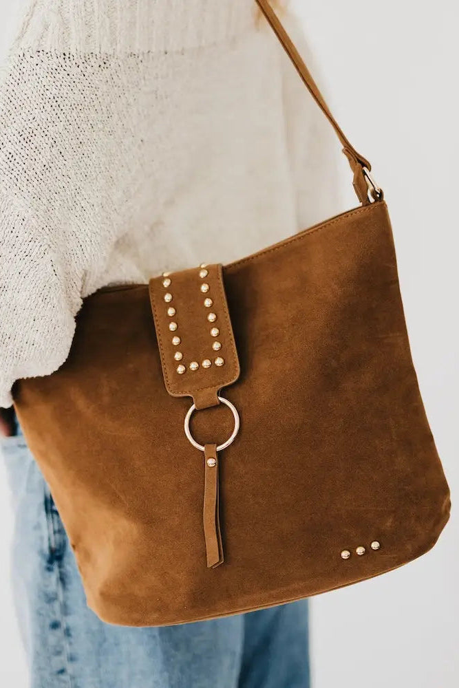 suede bag
