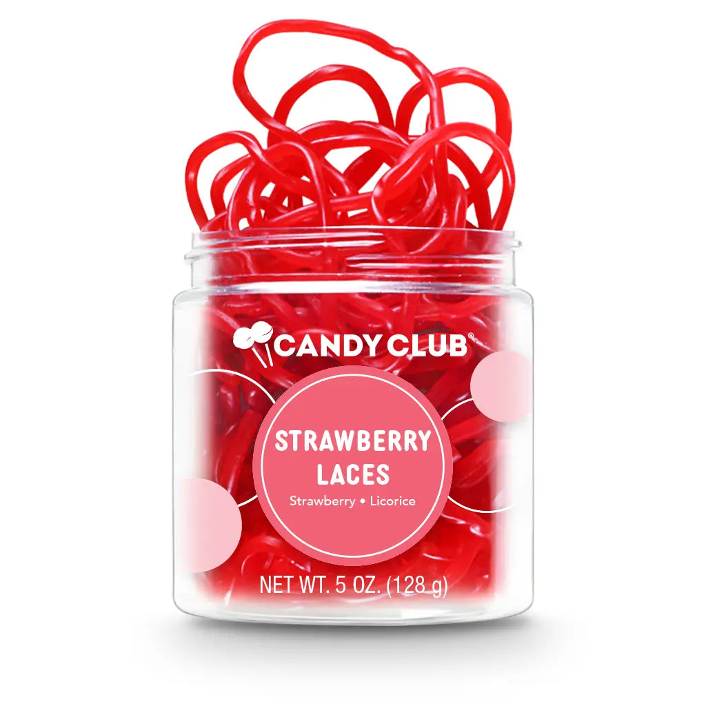 Licorice Strawberry Laces