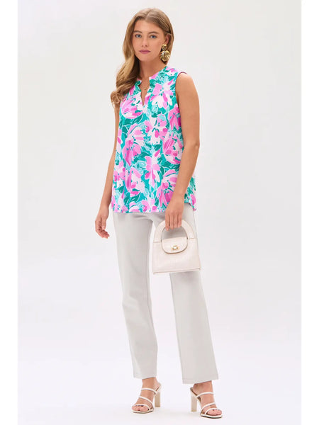 Isla Petal Print Top