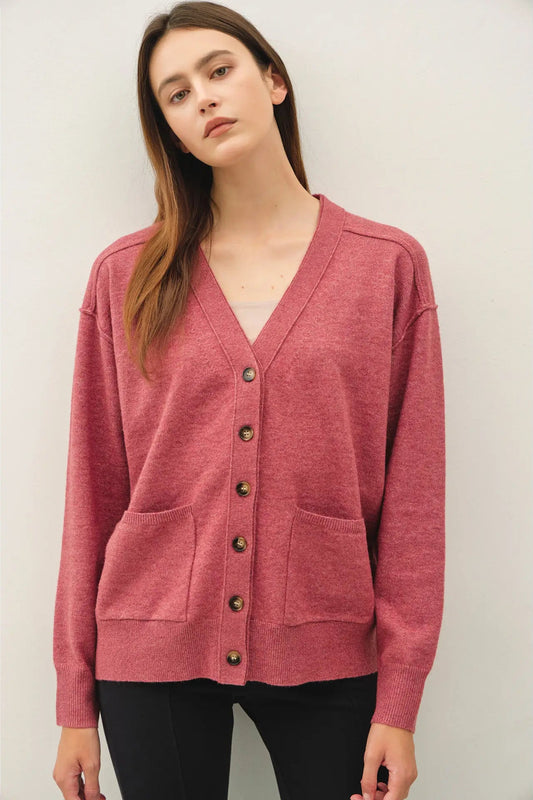 woman in cardigan 