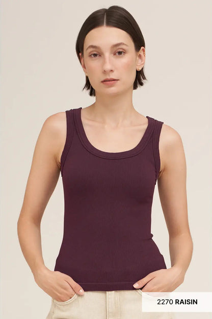 Reversible Ribbed Tank Top