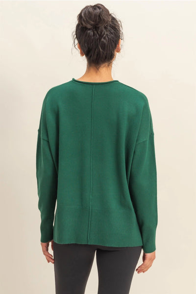 Round Roll Neck Sweater