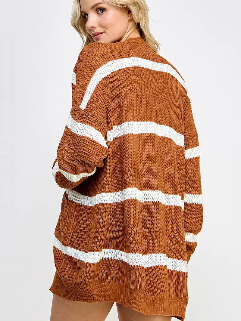 Arbor Lane Stripe Cardigan
