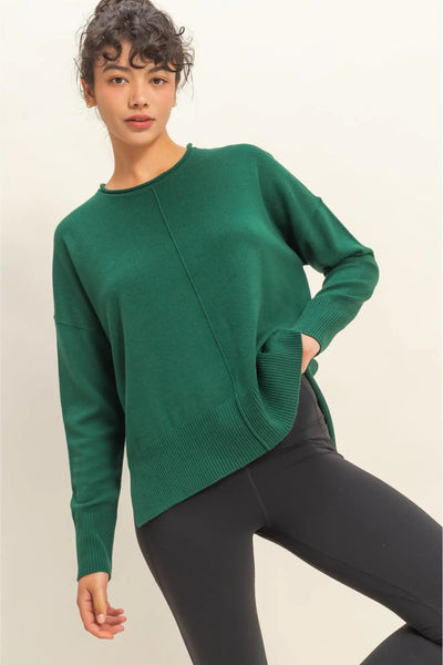 Round Roll Neck Sweater