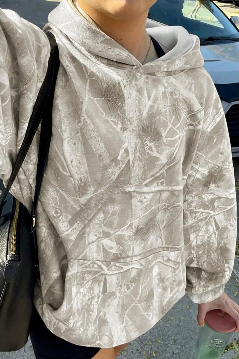 Camouflage Oversized Hoodie