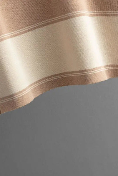 Knitted Colorblock Top