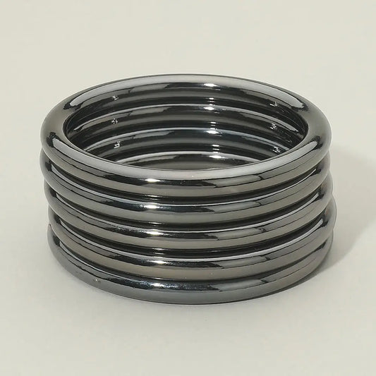 black bracelet