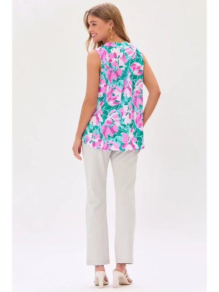 Isla Petal Print Top