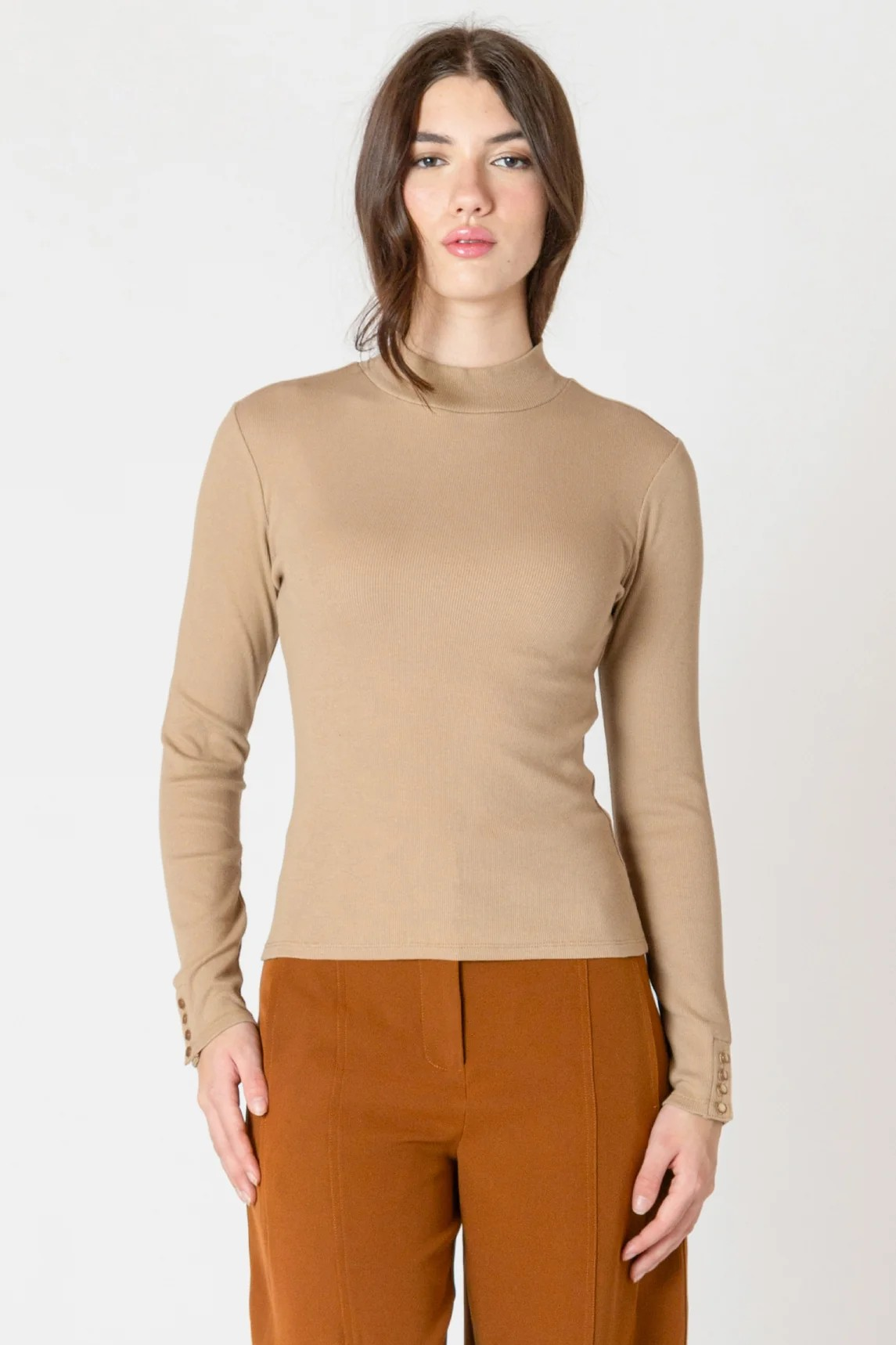 Mockneck Top