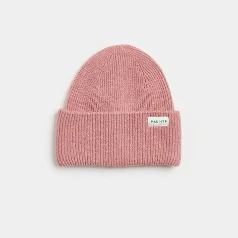 Mad Hatter Ribbed Knit Beanie