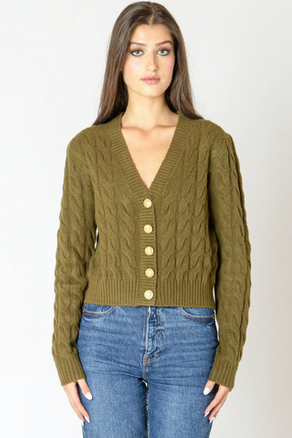 Cable Knit Cardigan