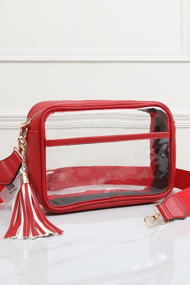 Game Day Stadium Rectangle Clear Bags