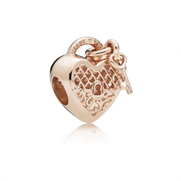 Pandora Love You Lock Charm