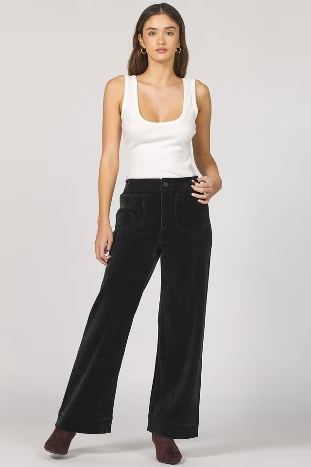 Audrey Wide Leg Pant Corduroy