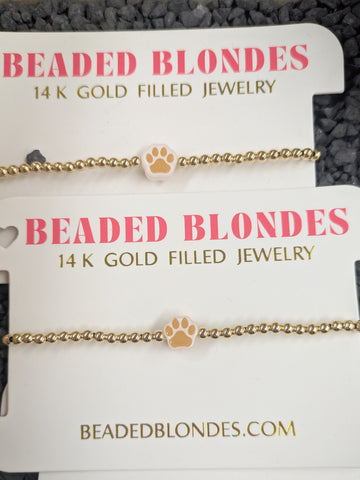 Paw Print Bracelet