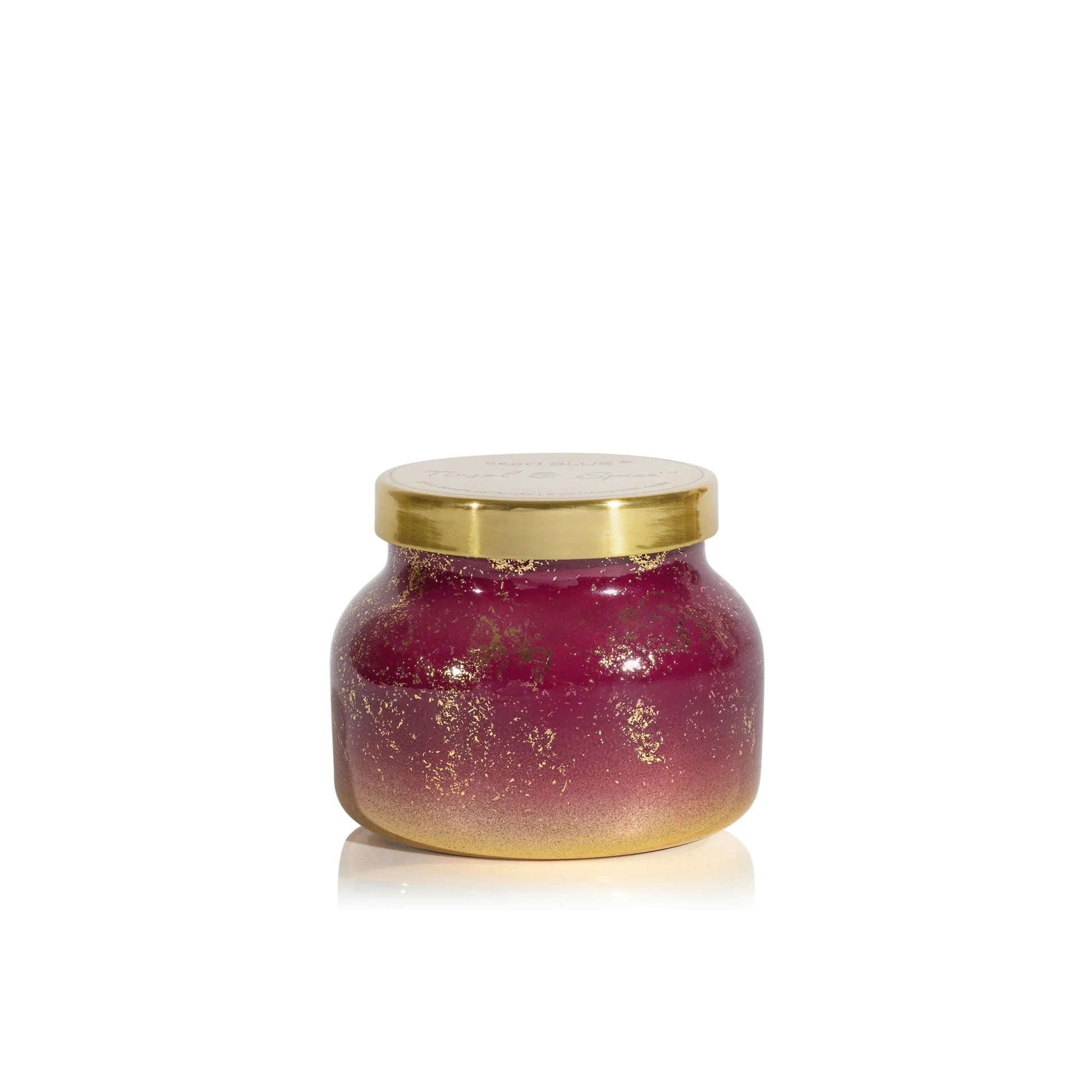 Capri Blue Tinsel & Spice Glimmer Petite Candle