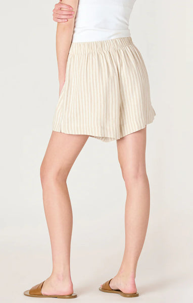 Dex Striped Linen Shorts