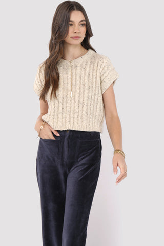 Effortless Cable Knit Sweater Tank