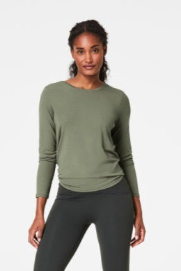 Spanx® Better Base Long Sleeve Convertible Tie Top