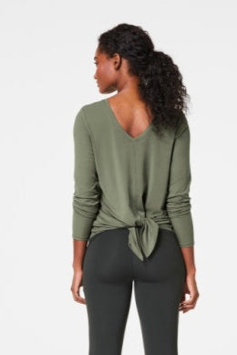 Spanx® Better Base Long Sleeve Convertible Tie Top