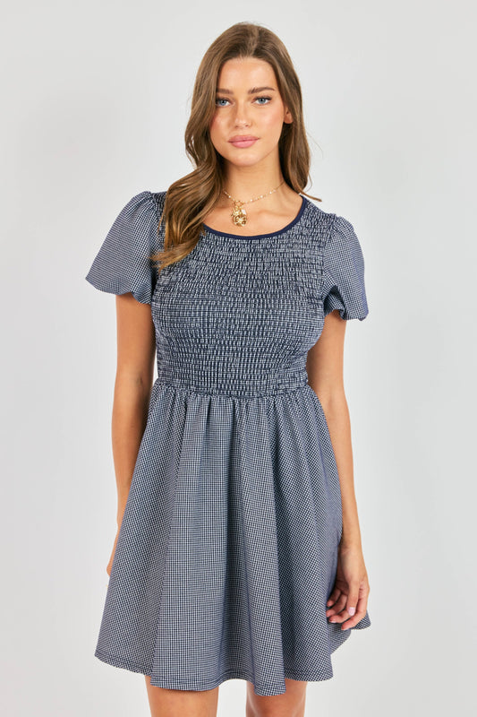 Frankie Smocked Mini Dress