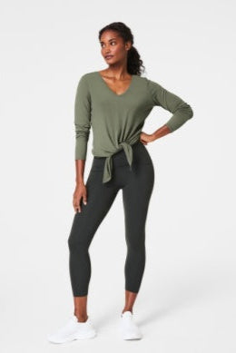 Spanx® Better Base Long Sleeve Convertible Tie Top