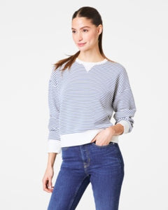 Spanx® Airessentials Striped Crewneck