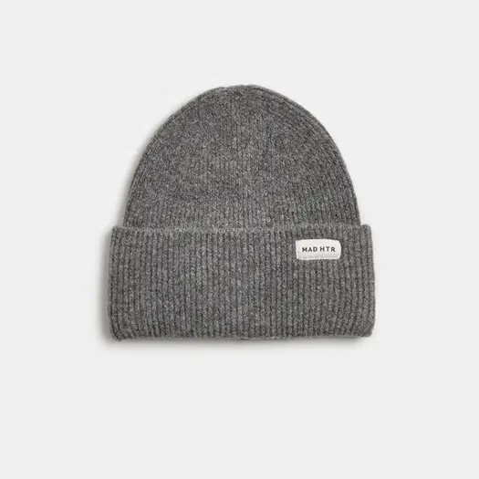 Mad Hatter Ribbed Knit Beanie